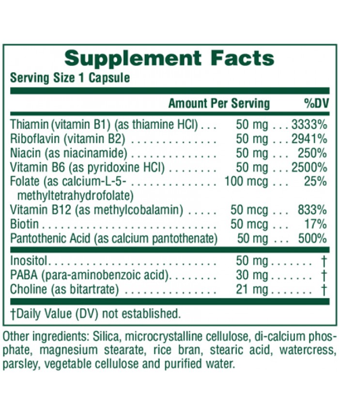 Nature's Plus Super B-50 60vcaps